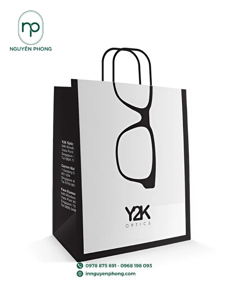 Túi giấy đựng mắt kính